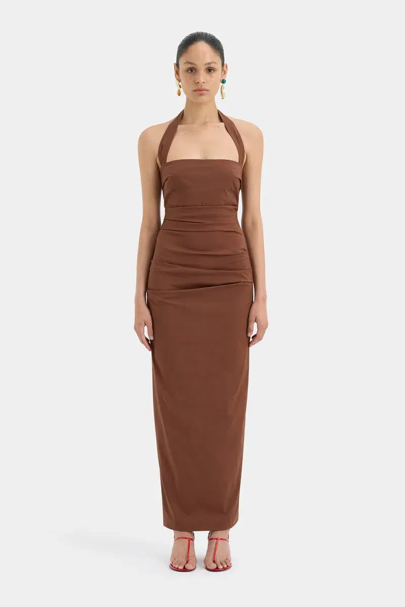 Sir the Label Nikki Gown Brown Size 10 - Image 1