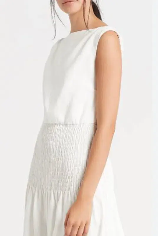 Sir The Label Lorena Maxi Dress White Size 0 / AU 6 - Image 4