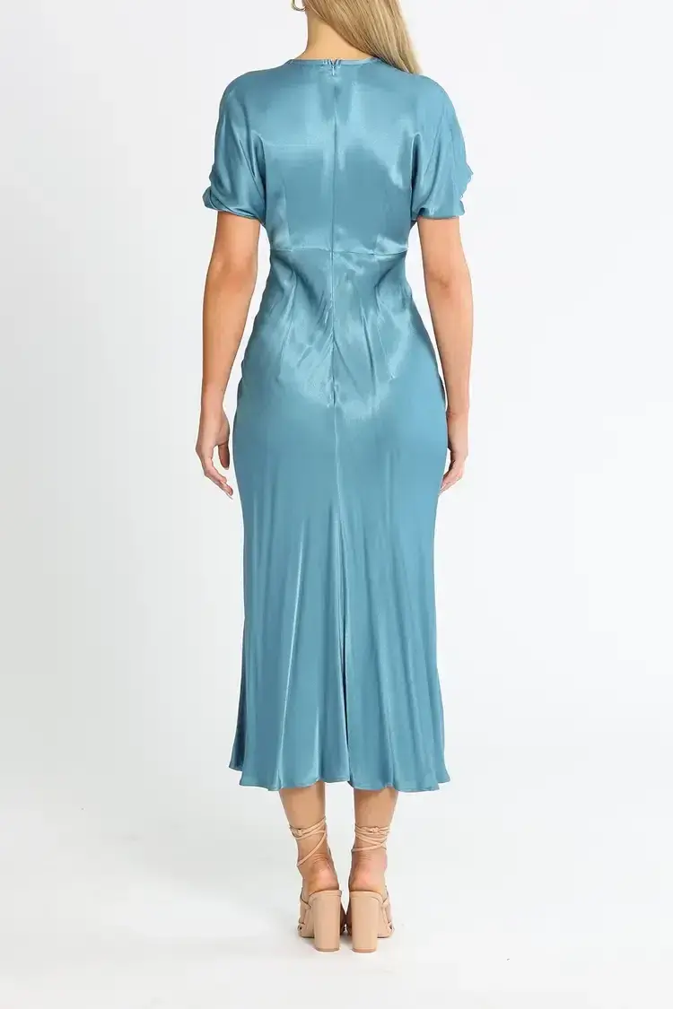Kate Sylvester Aimee Maxi Dress Blue Size 12 - Image 3
