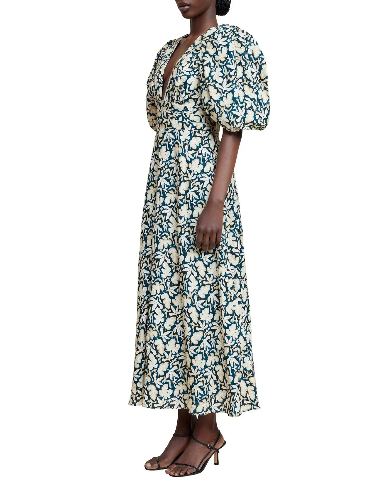 Acler Hamilton Midi Dress Floral - Image 2