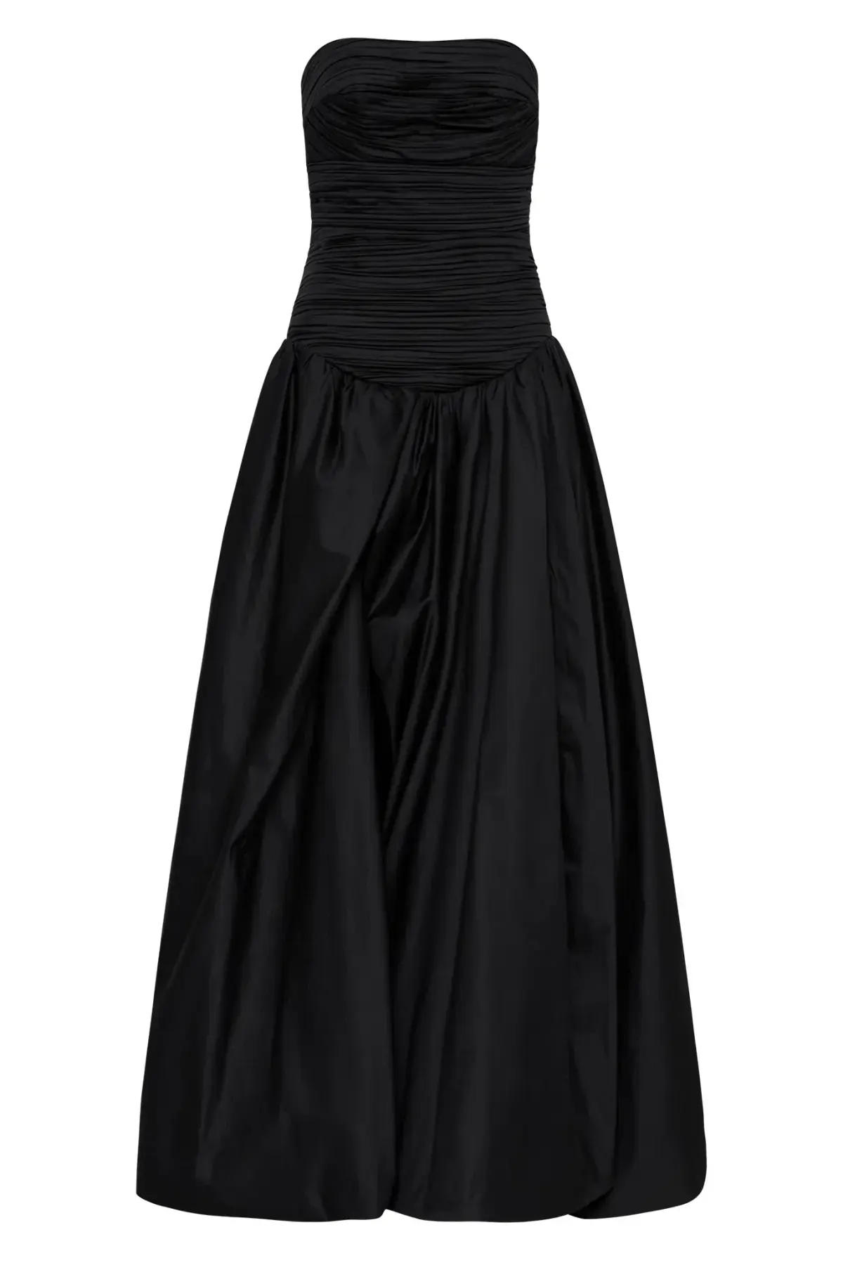 Aje Violette Bubble Hem Maxi Dress Black Size 6 - Image 6
