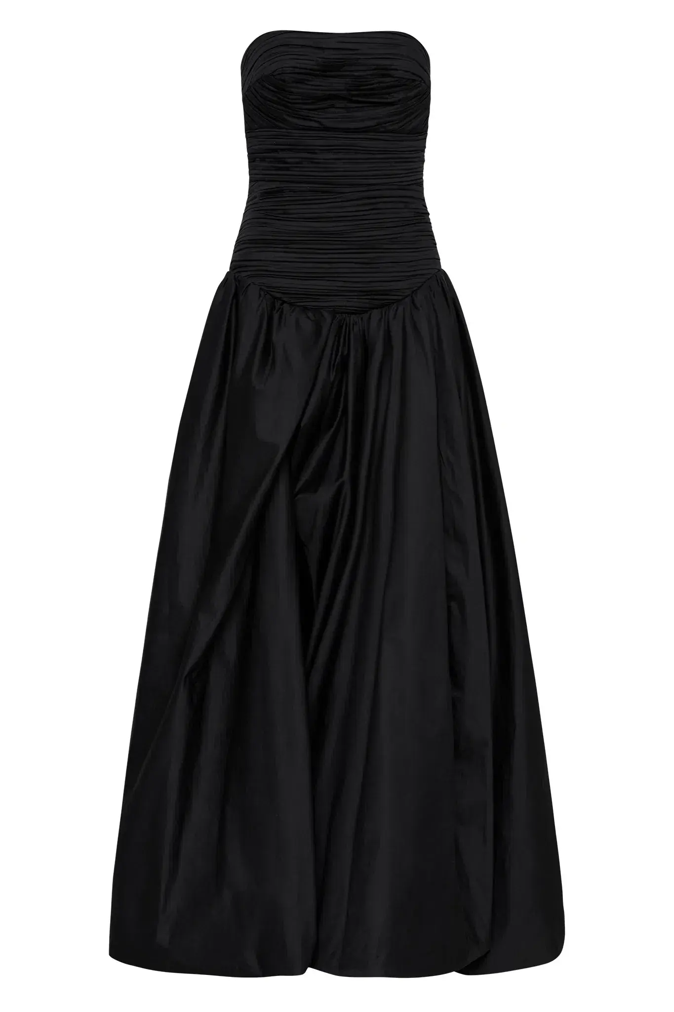 Aje Violette Bubble Hem Maxi Dress Black Size 6 - Image 6
