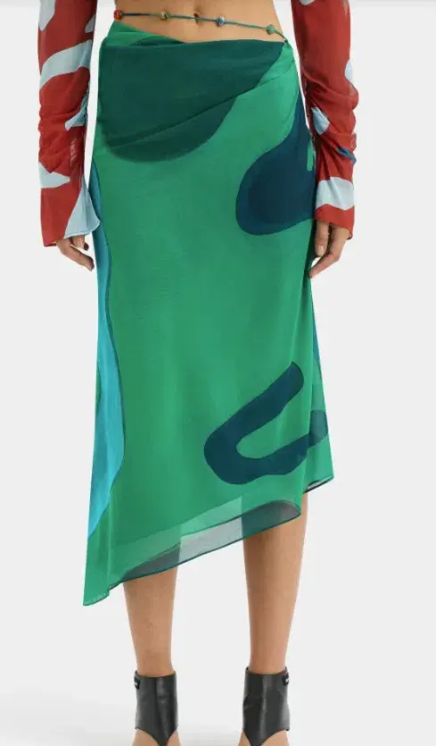 SIR Frankie Gathered Top & Bias Skirt Set - Image 7