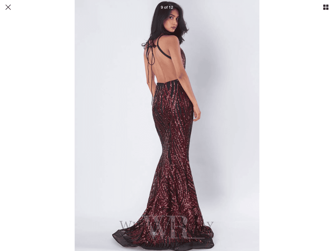 J’adore sequin gown size 10 for rent on The Volte - main image