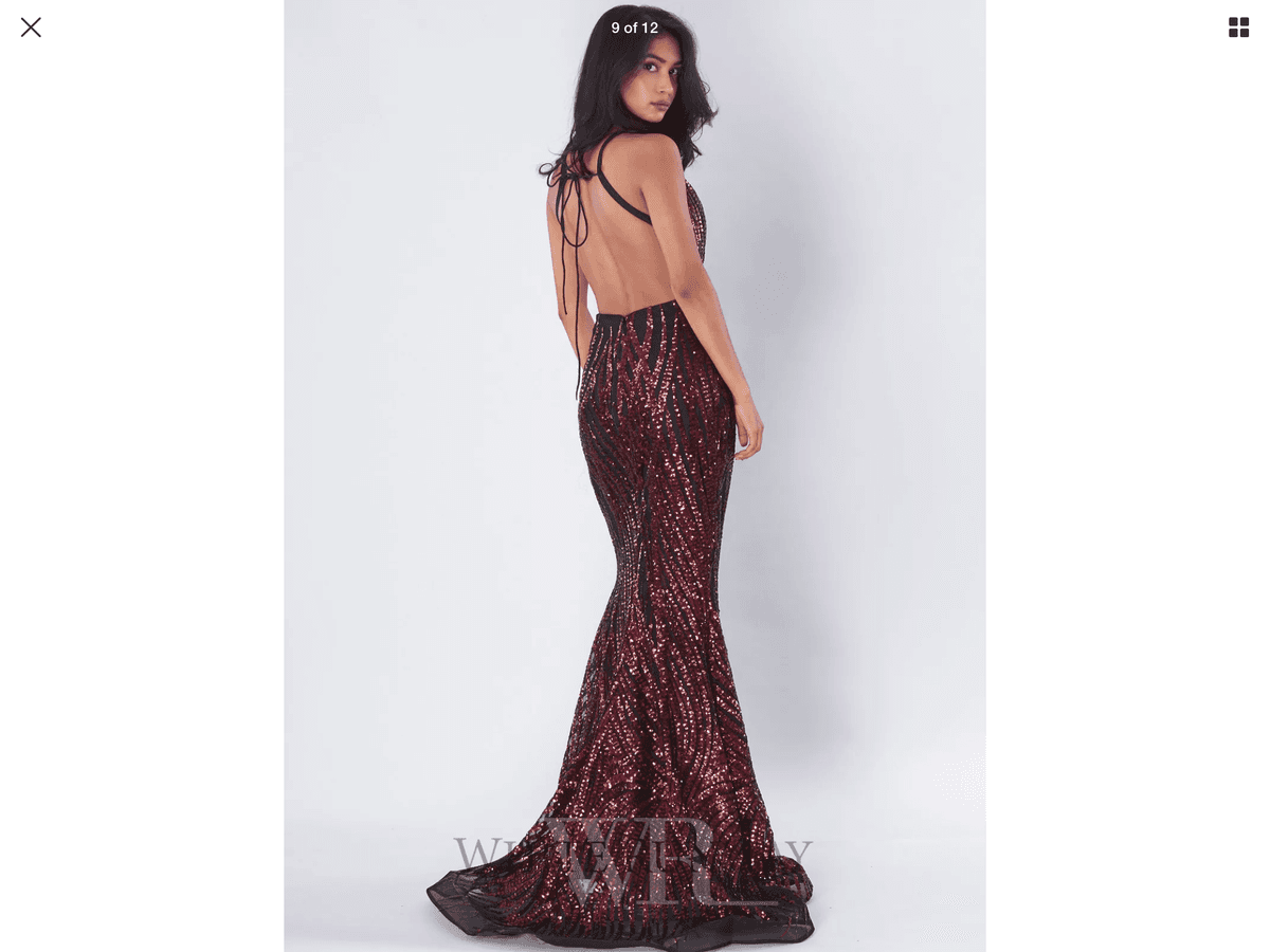 J’adore sequin gown size 10 - Image 2