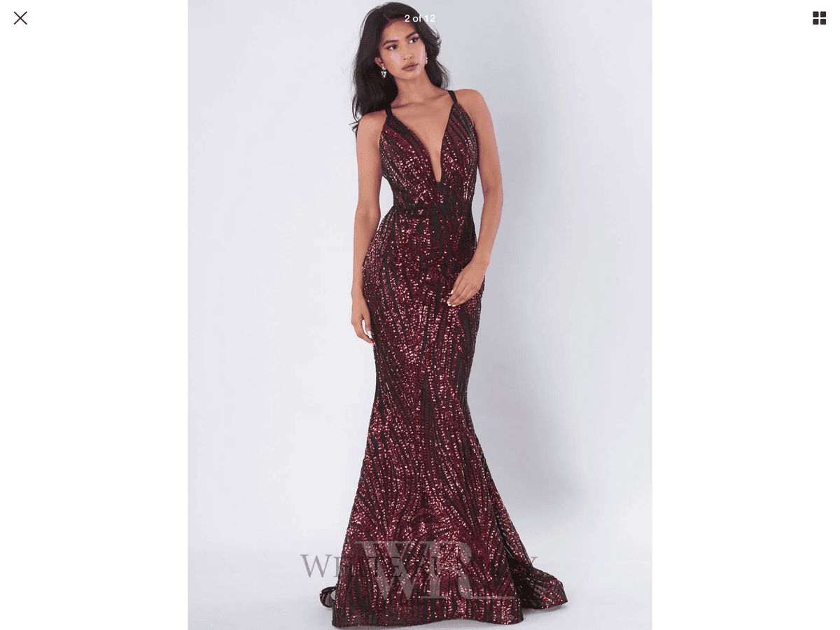 J’adore sequin gown size 10 - Image 3