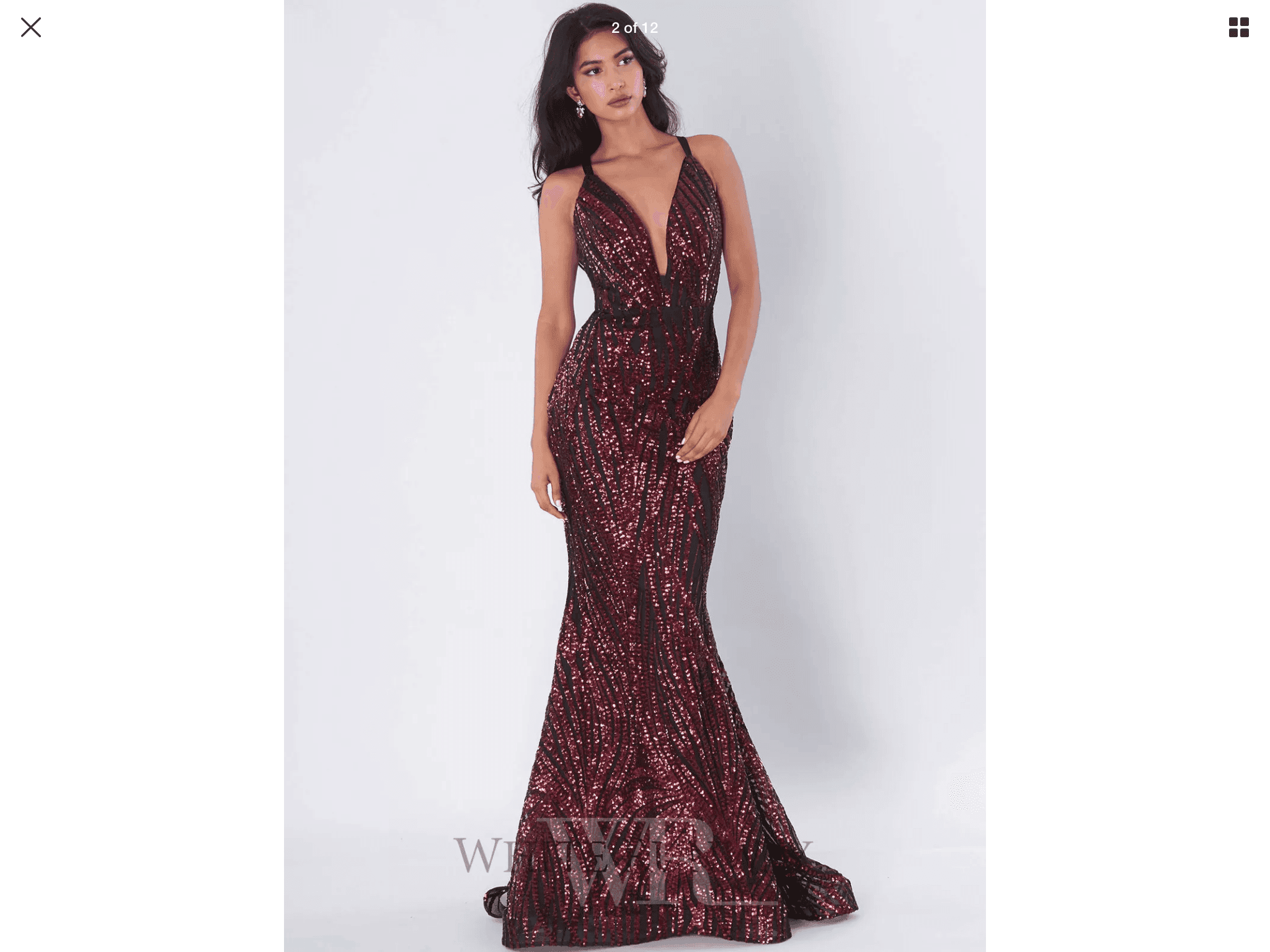 J’adore sequin gown size 10 - Image 3