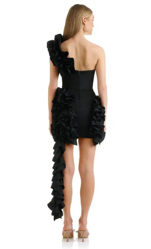 Eliya The Label Yazmine Dress Black Size M/Au 10 - Image 2