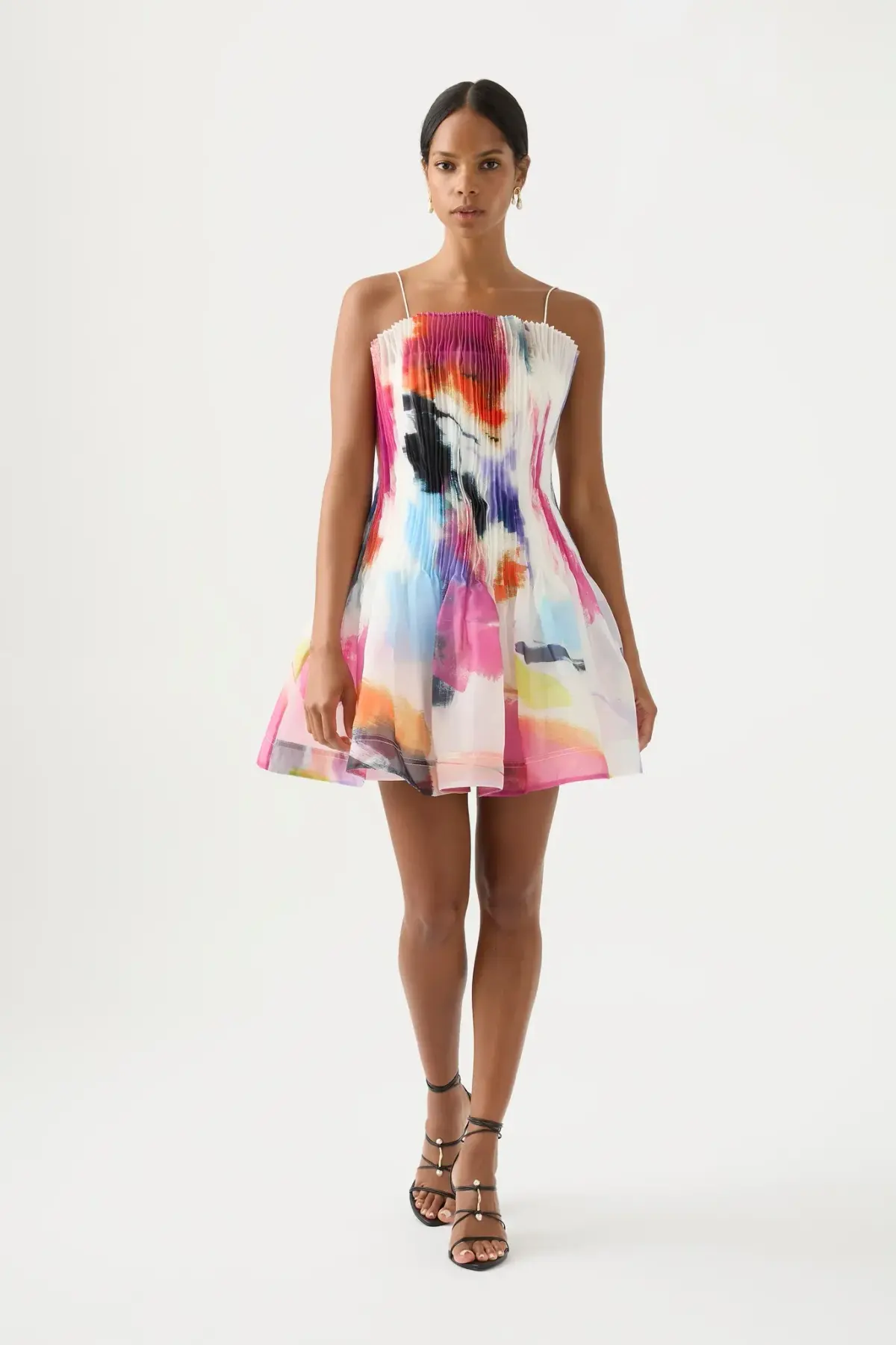Aje Celestial Mini Dress Multi Size 10 - Image 1