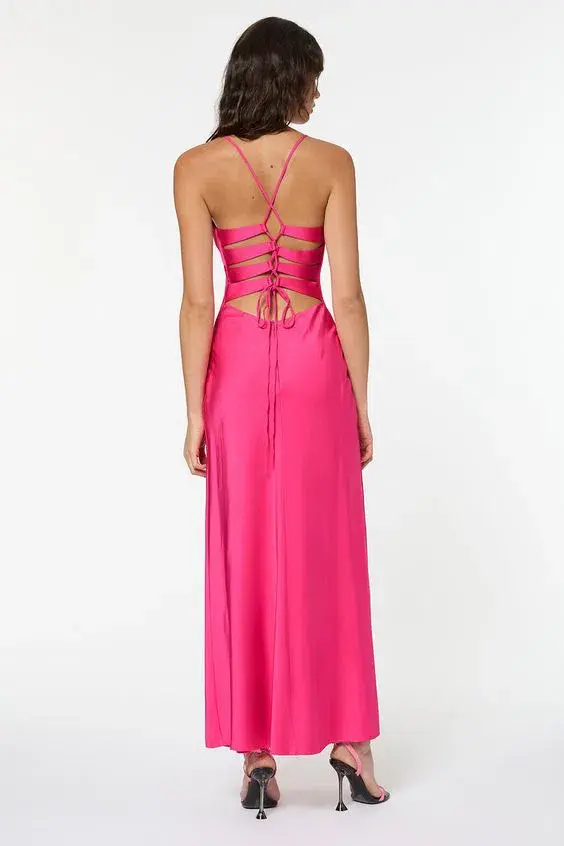 Manning Cartell Time To Shine Slip Dress Pink Size 8 - Image 3
