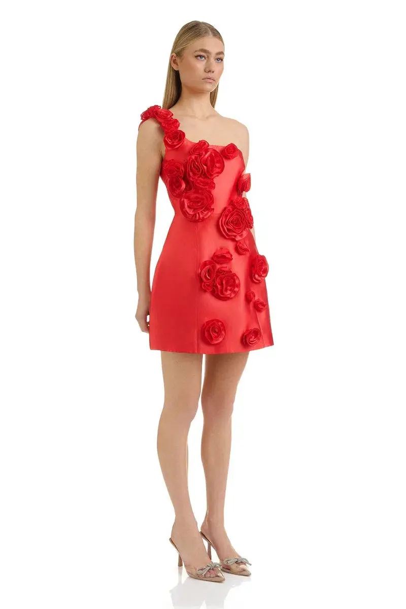 Eliya the Label Amara Dress Red Size S/ AU 8 - Image 2