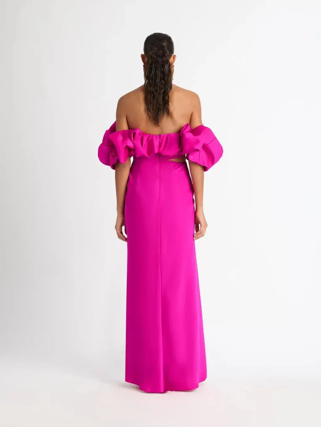Sheike Margot Maxi Dress Pink Size 10 for rent on The Volte - main image