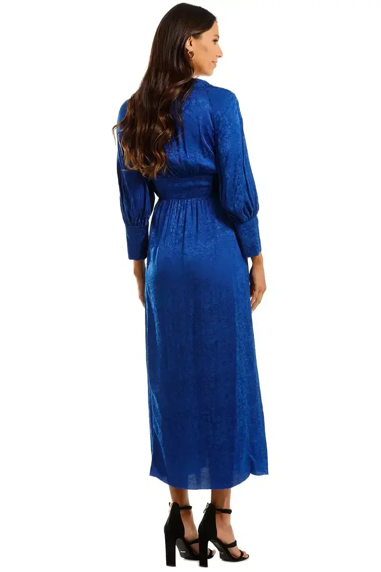 KITX Slinky Dress in Blue Size 10 - Image 3