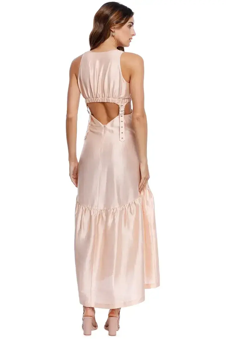 KITX Suspended Dress in Foundation Pink Size 12 - Image 3
