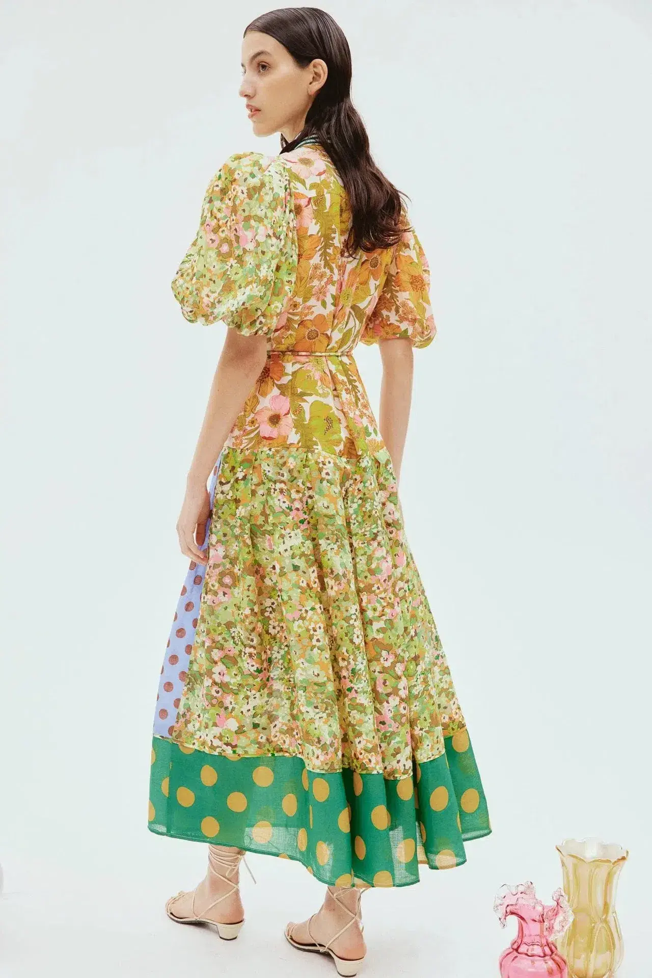 Alemais Finn Shirtdress Multi Floral Size 16 - Image 3