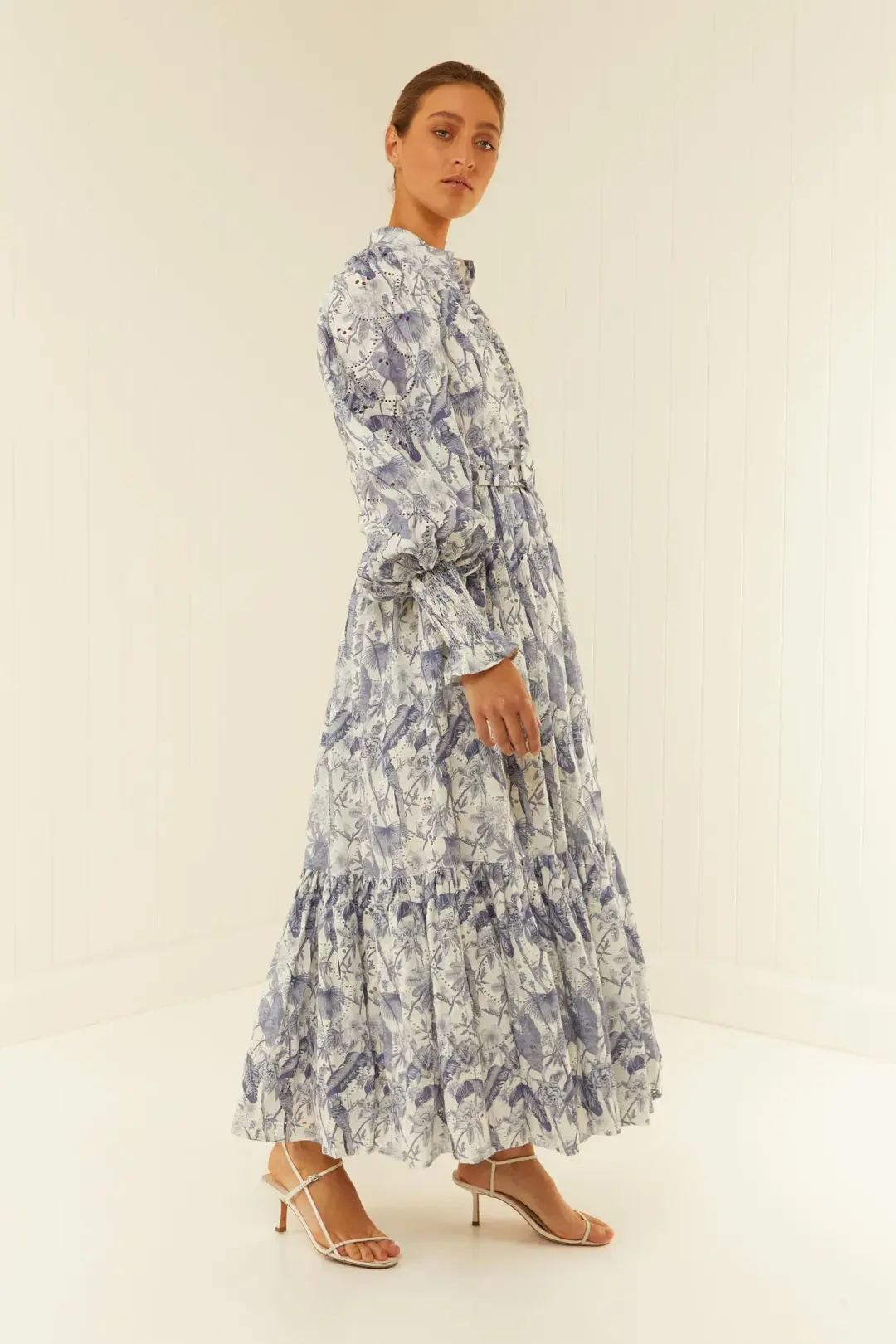 Palm Noosa Royal Flush Dress Jungle Blue Size 12 for rent on The Volte - main image