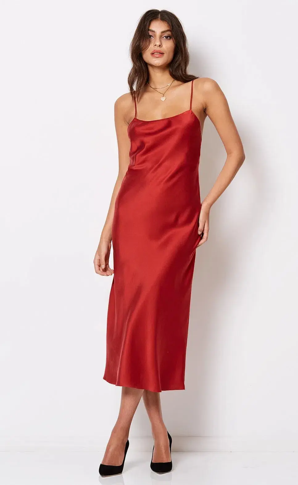 Bec & Bridge Girl Talk Slip Dress Red Size 8 - Image 1