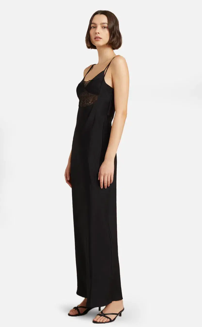 Bec & Bridge Scarlett Maxi Dress Black Size 10 for rent on The Volte - main image