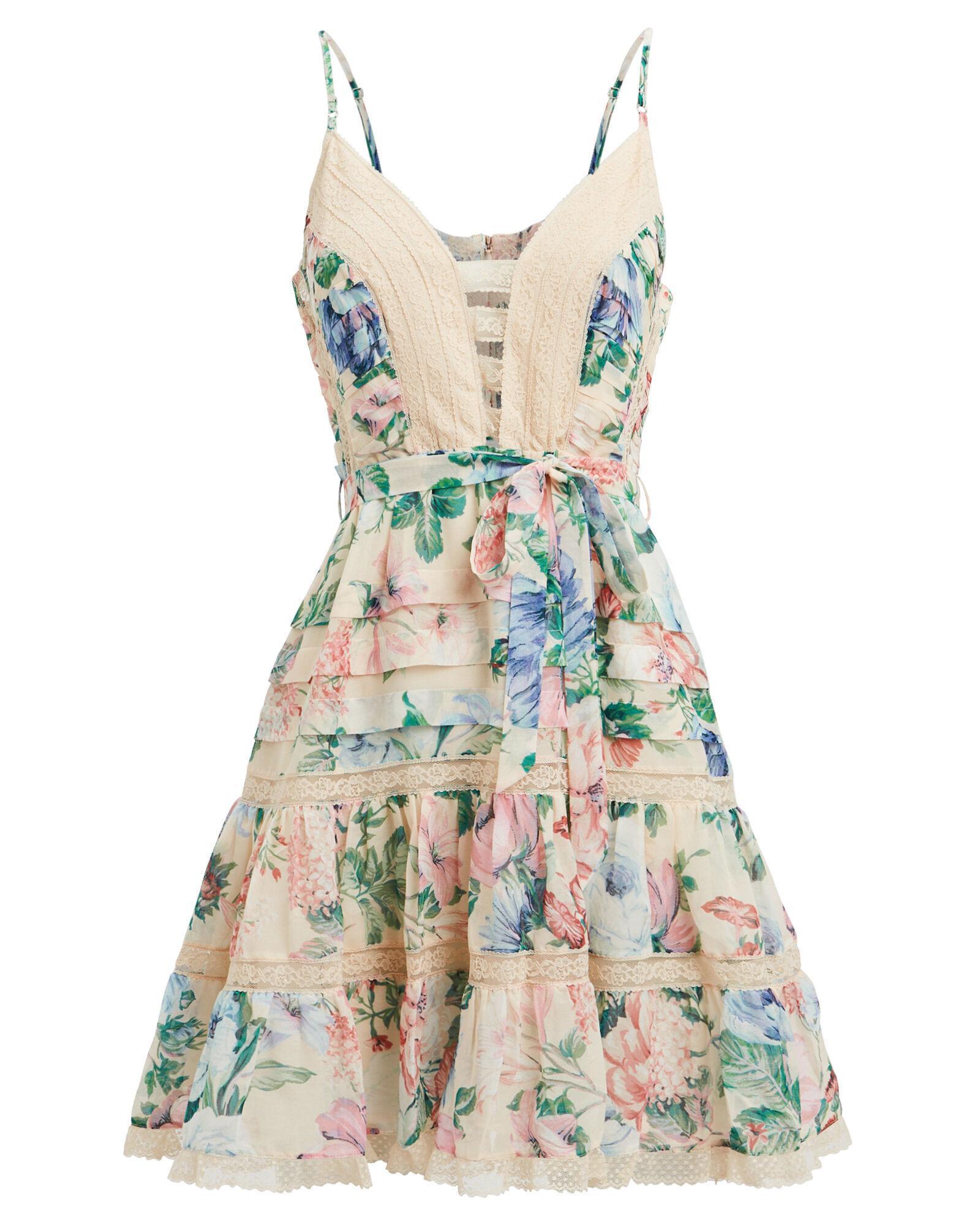 Zimmermann Verity Scallop Short Dress Print Size 2/ AU 12 - Image 6