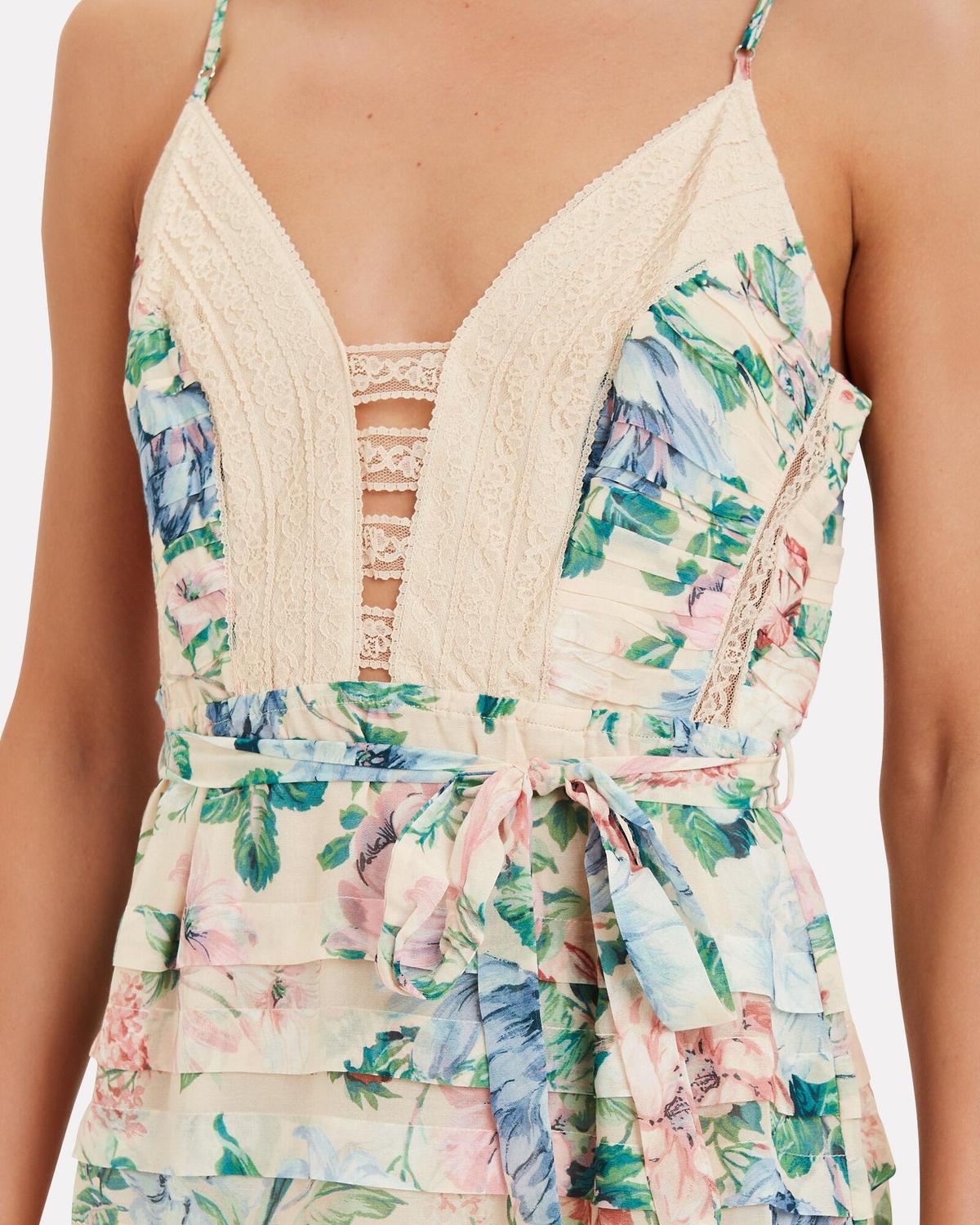 Zimmermann Verity Scallop Short Dress Print Size 2/ AU 12 - Image 5
