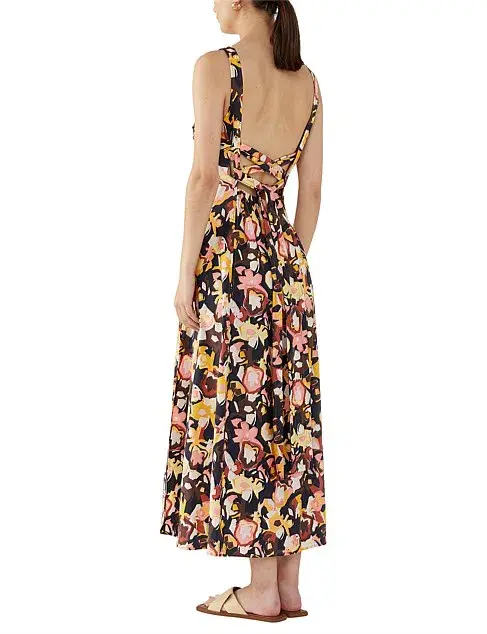 Camilla & Marc Delfino Long Split Skirt Dress Size 14  - Image 2