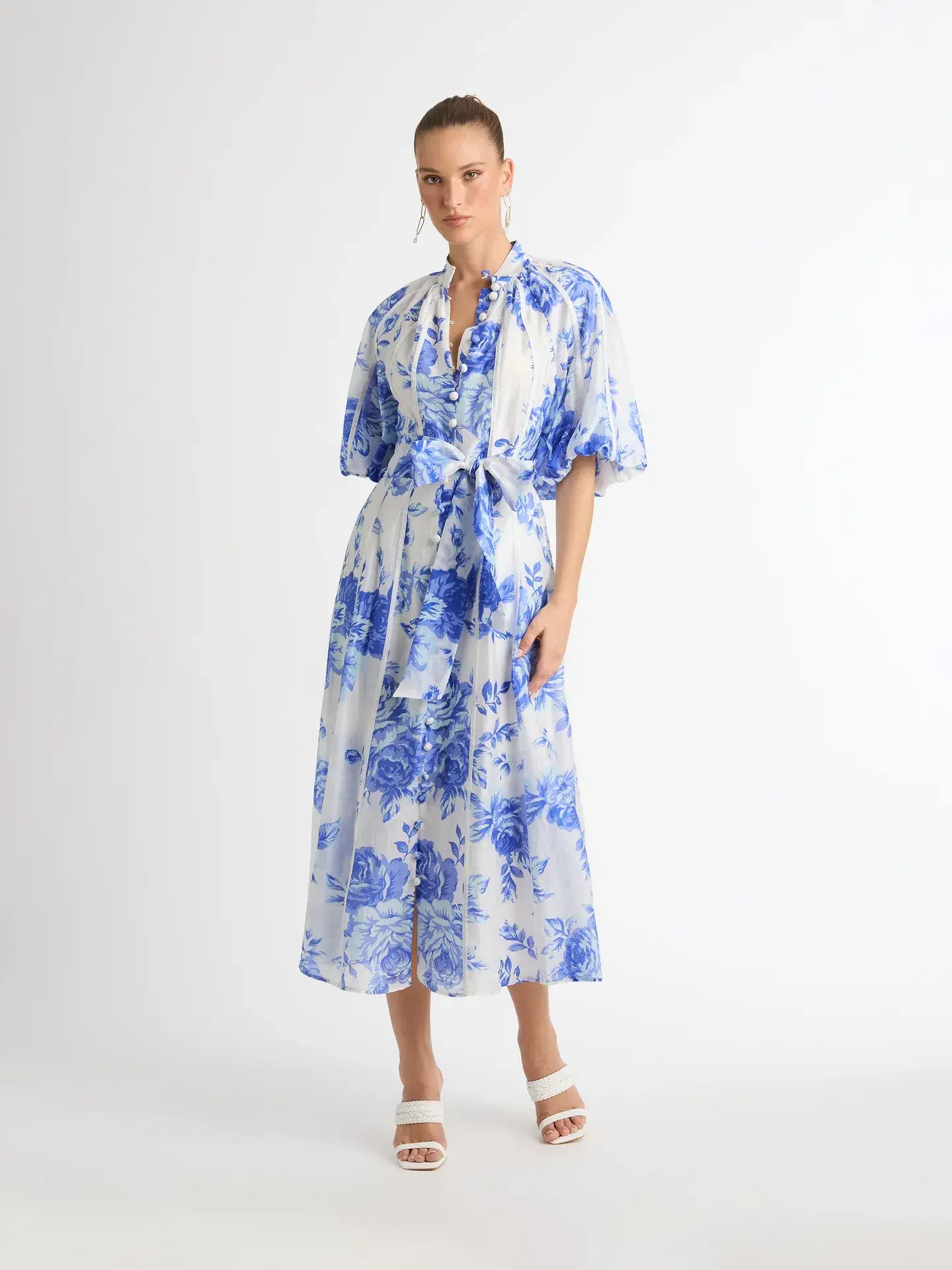 Sheike Spring Romance Maxi Dress Multi Size 10 - Image 1