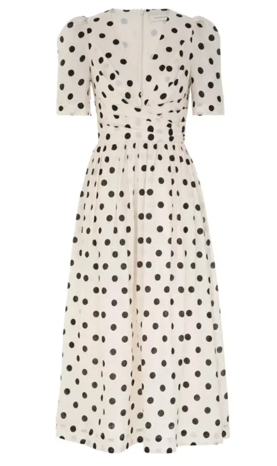 Zimmermann V Neck Midi Dress Print Size 1 / AU 10 - Image 5