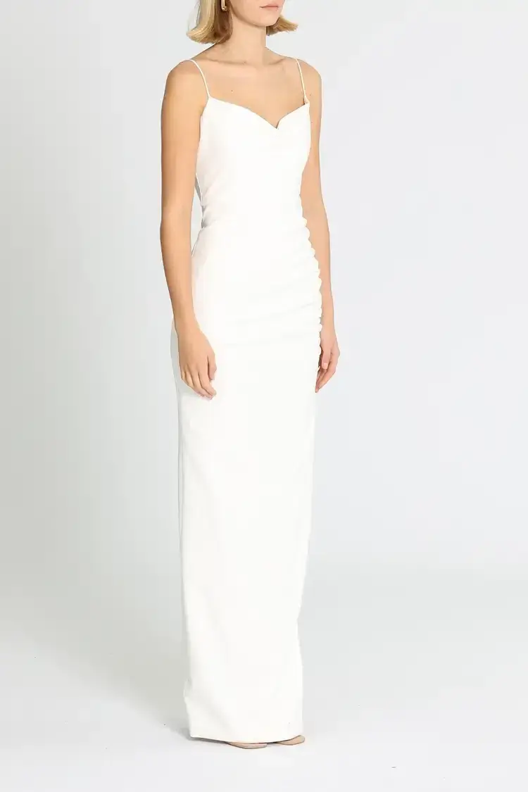 Likely NYC Celida Gown in White Size 6 - Image 2
