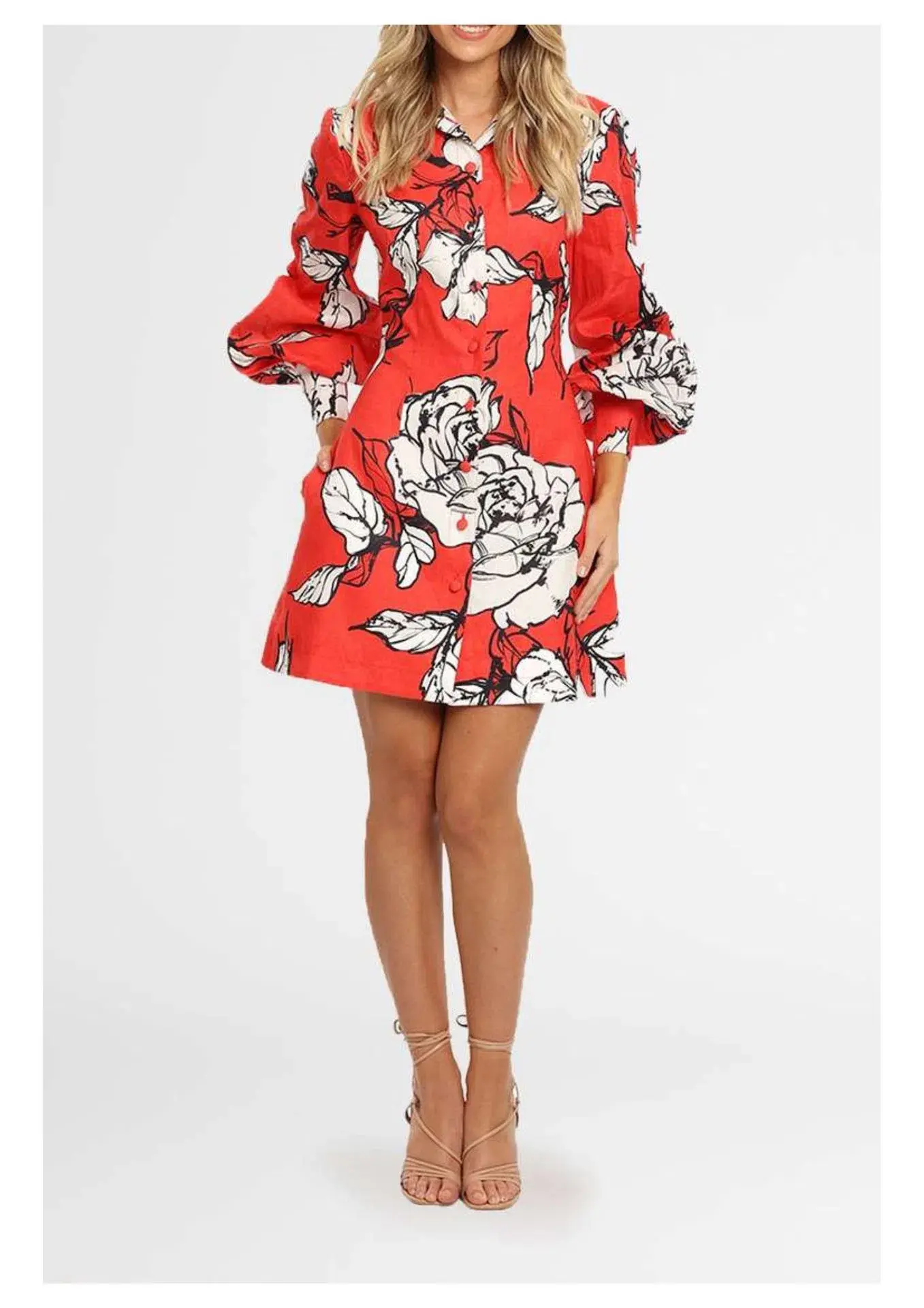Leo LinLuminous Mini Dress in Imperial Size 8 - Image 1