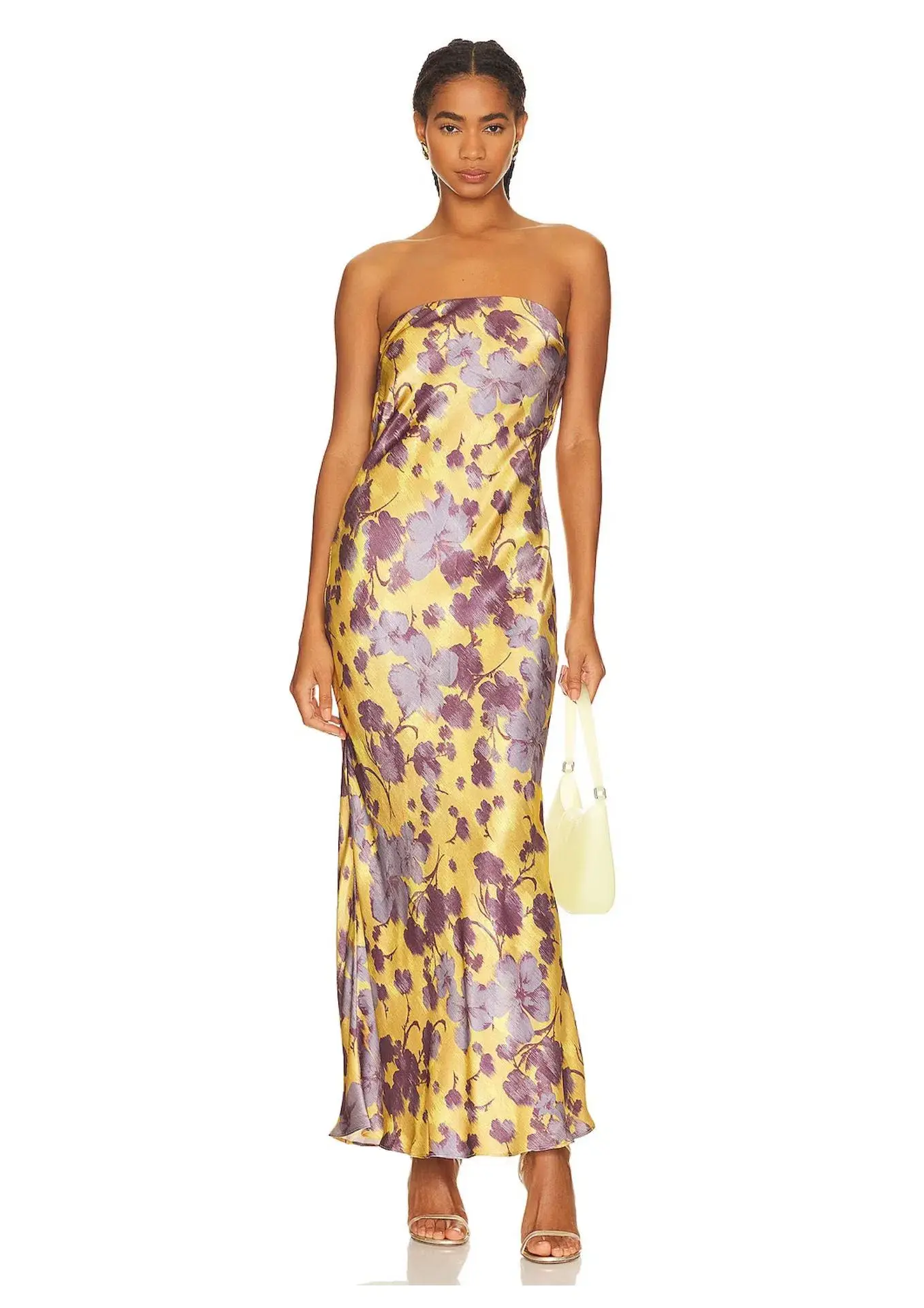 Bec & Bridge Moondance Strapless Dress Golden Violet Size 12 - Image 1