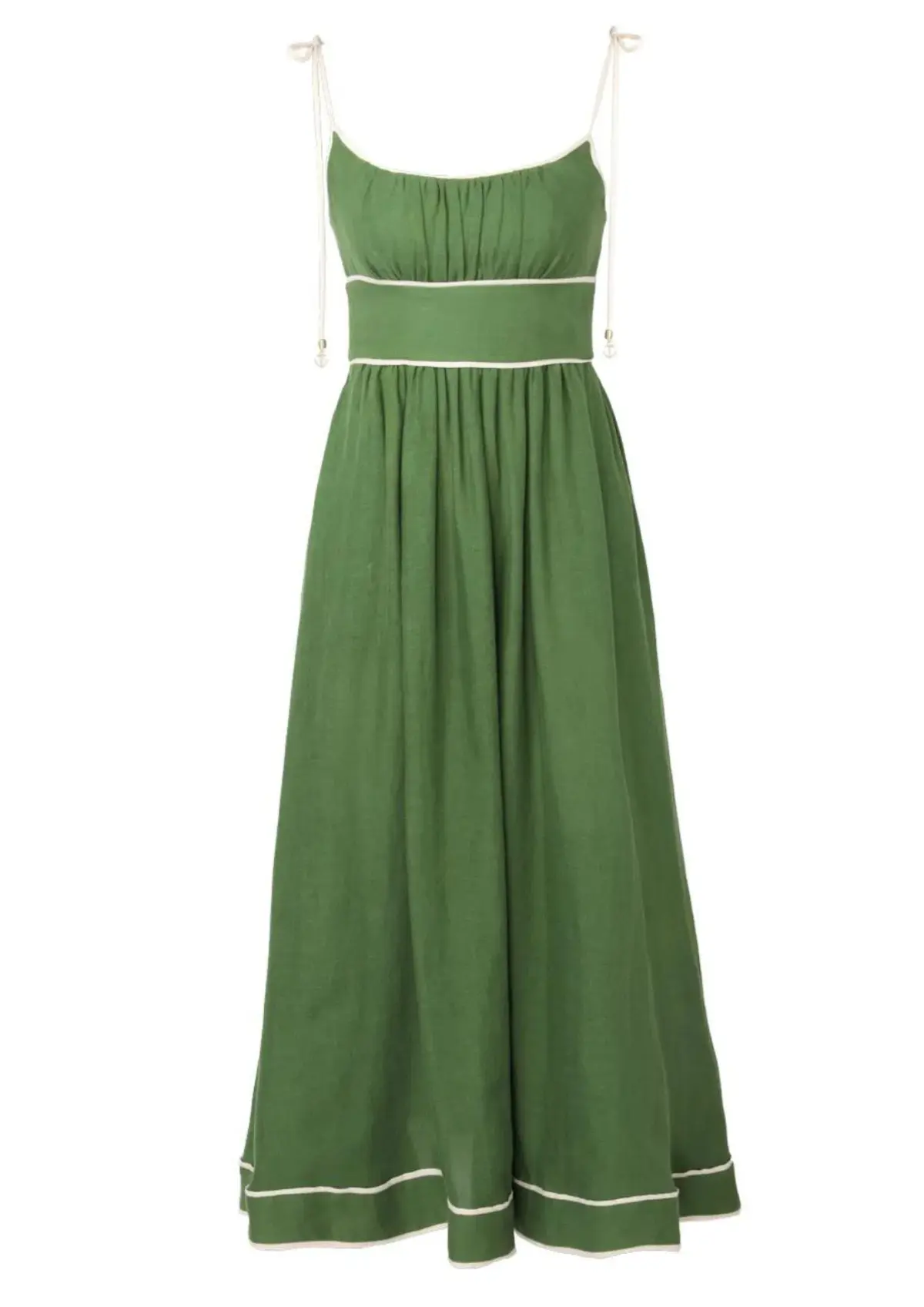 Zimmermann Alight Picnic Dress Size Dark Green 1 / AU 10 - Image 5
