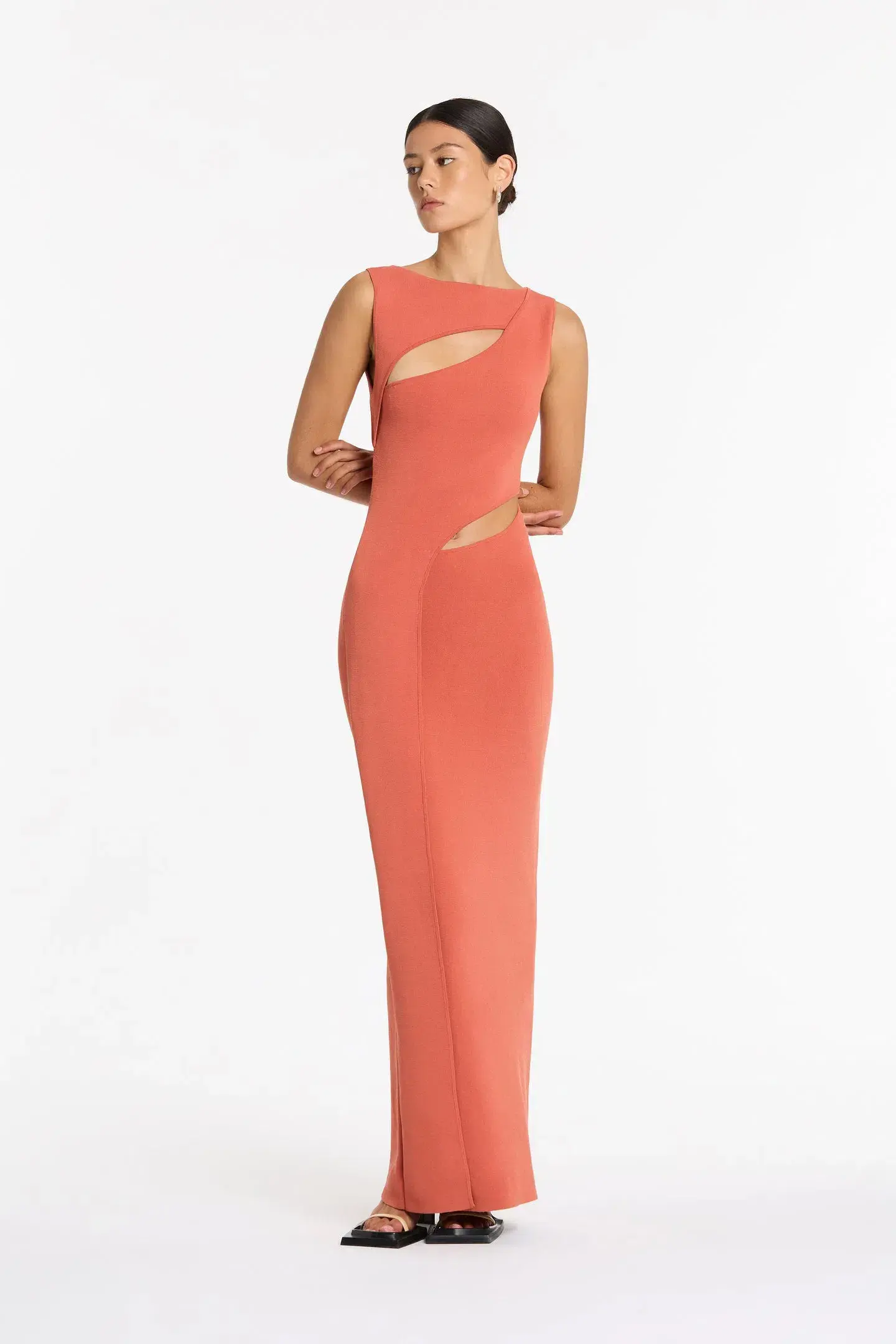 Sir The Label Nadja Dress Orange Size 0 / AU 6 - Image 1