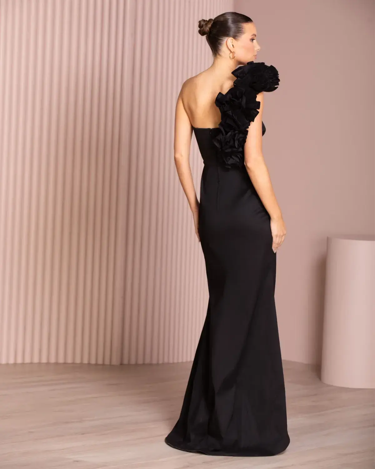 Azzurielle Aimi Gown Black Size AU 12 - Image 5