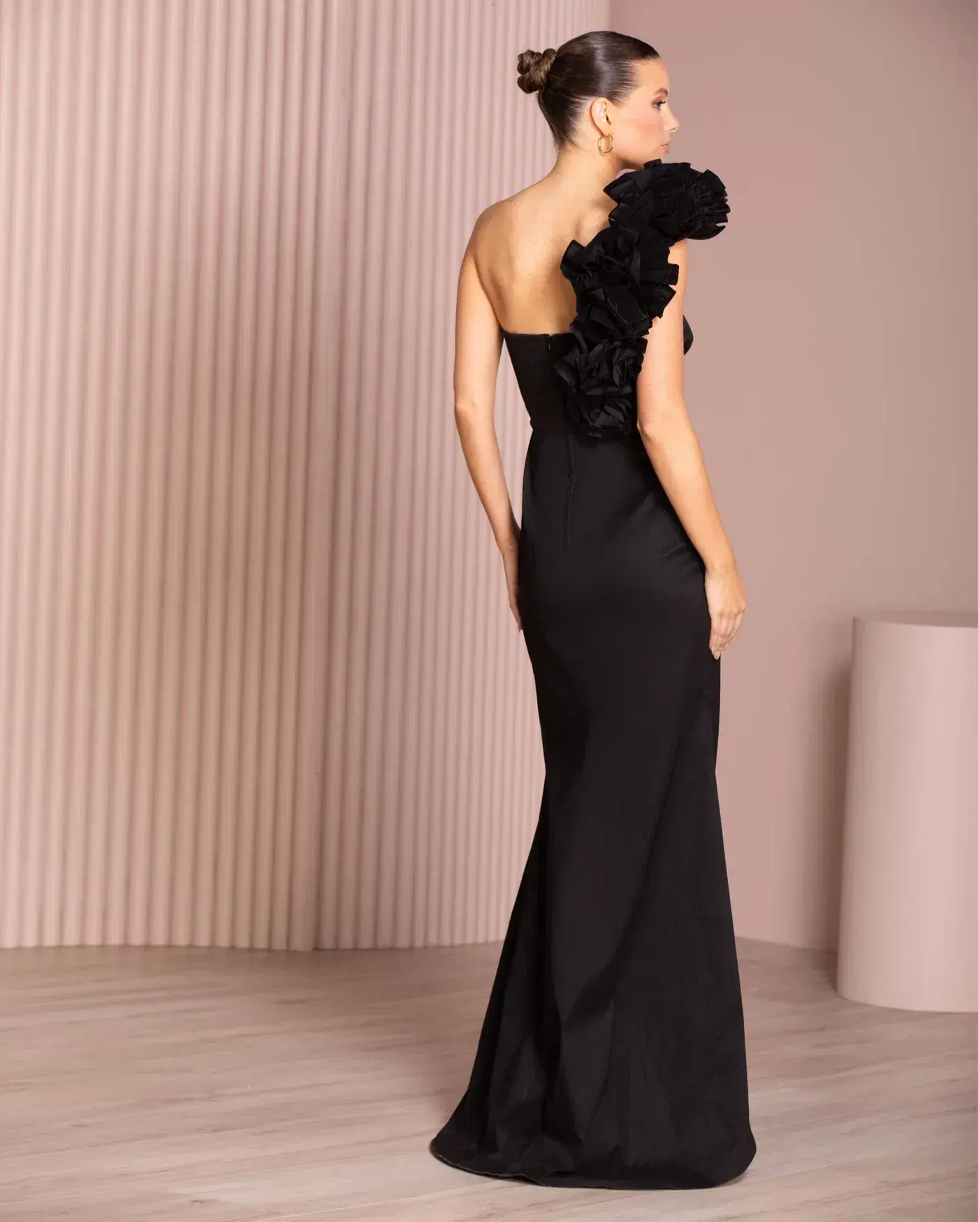 Azzurielle Aimi Gown Black Size AU 14 - Image 5