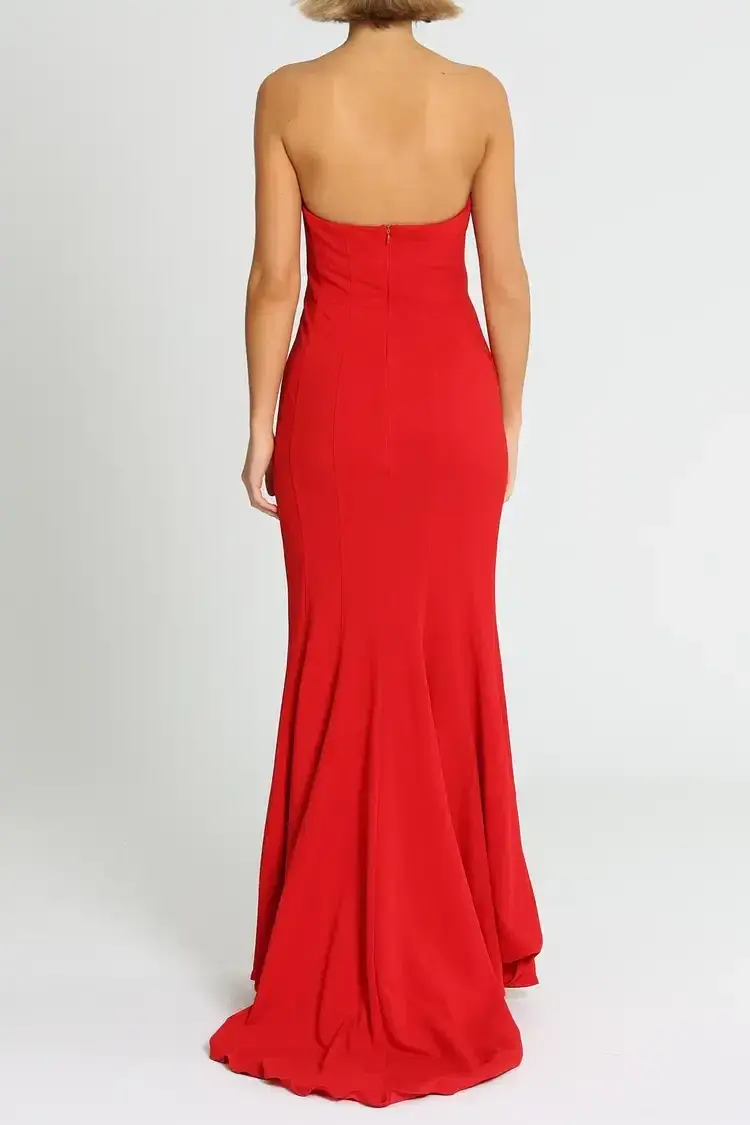 Lexi Sahar Dress in Red Size AU 10 - Image 3