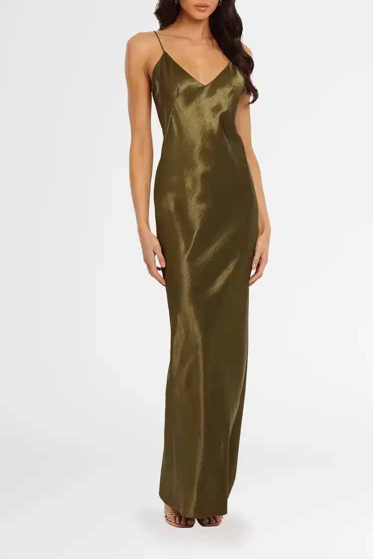 Lexi Camila Dress in Green Size AU 6 - Image 1