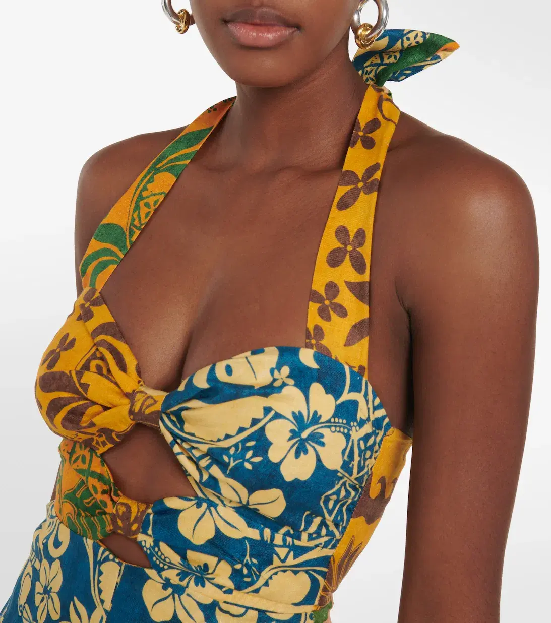 Alemais Archie Midi Dress Printed Size AU 6  - Image 2