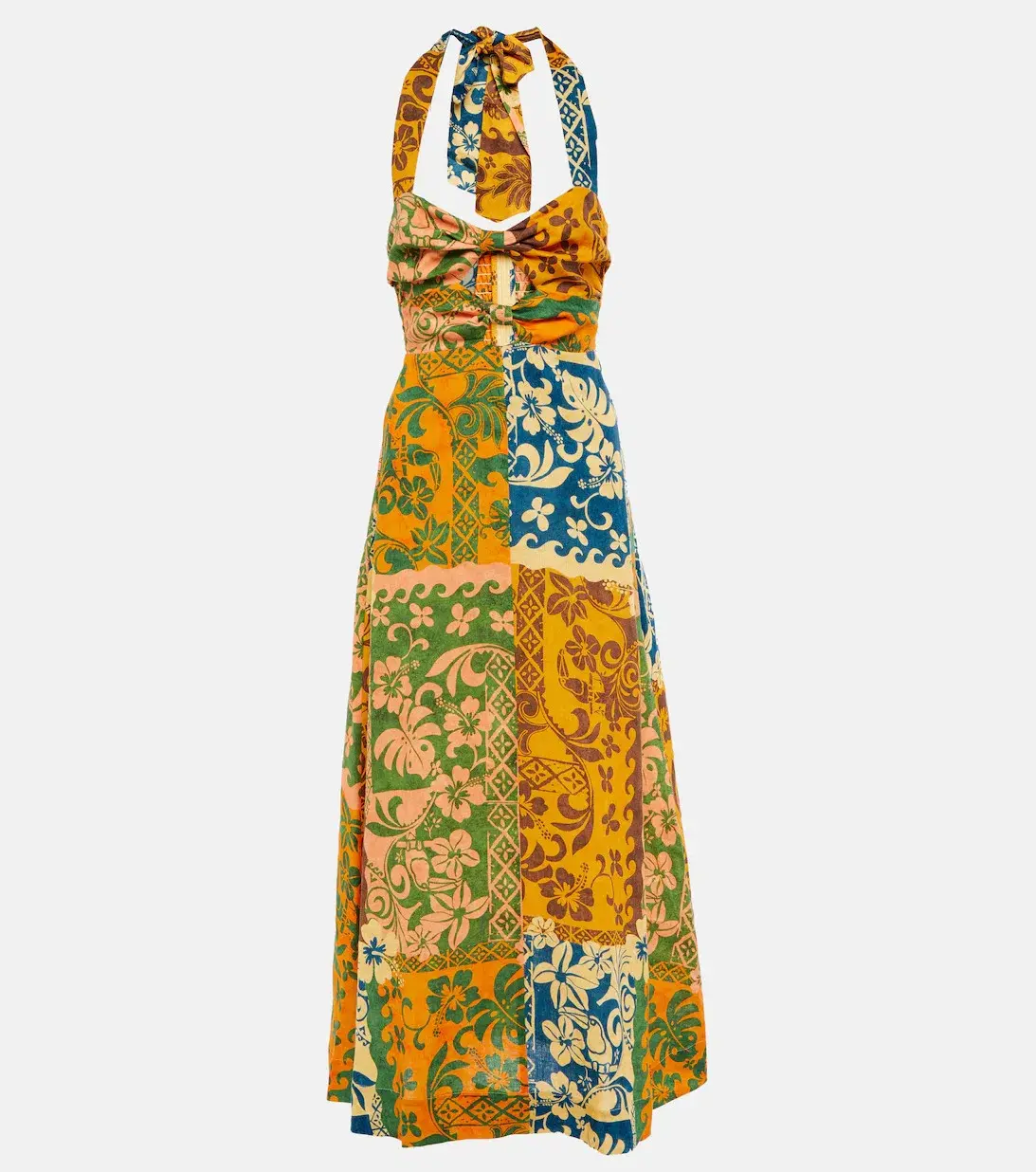 Alemais Archie Midi Dress Printed Size AU 6  - Image 4