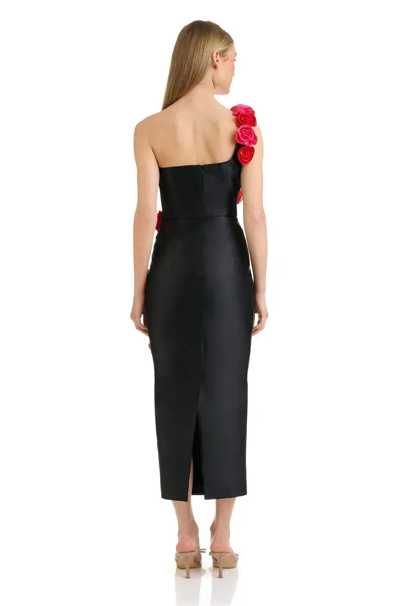 Eliya the Label Elinor Dress Black Floral Size XS / AU 6 - Image 4