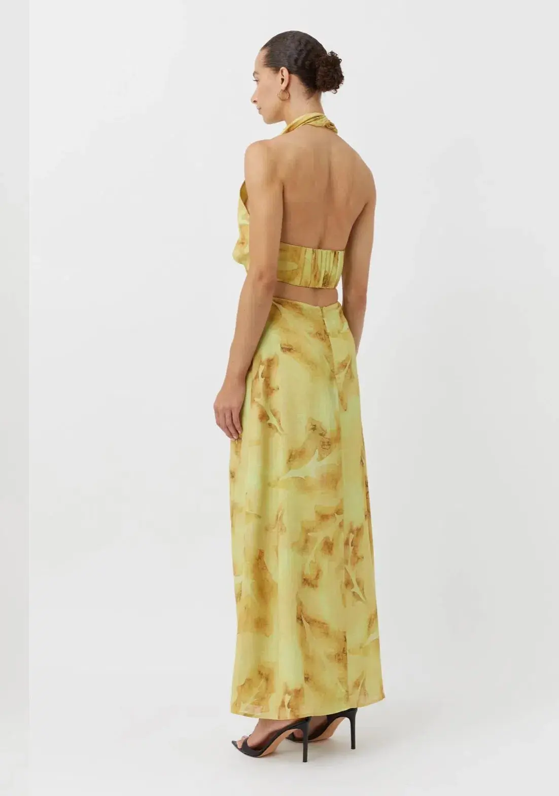 Camilla & Marc Koa Cocoon Maxi Dress Yellow Size 6 - Image 2
