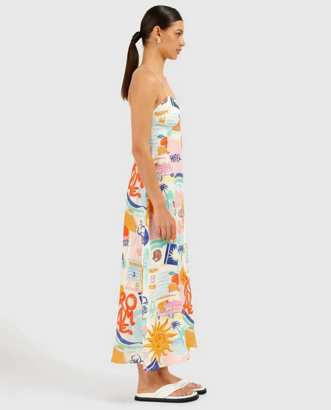 Roame Isla Dress Multi Size 1 / AU 8 - Image 2
