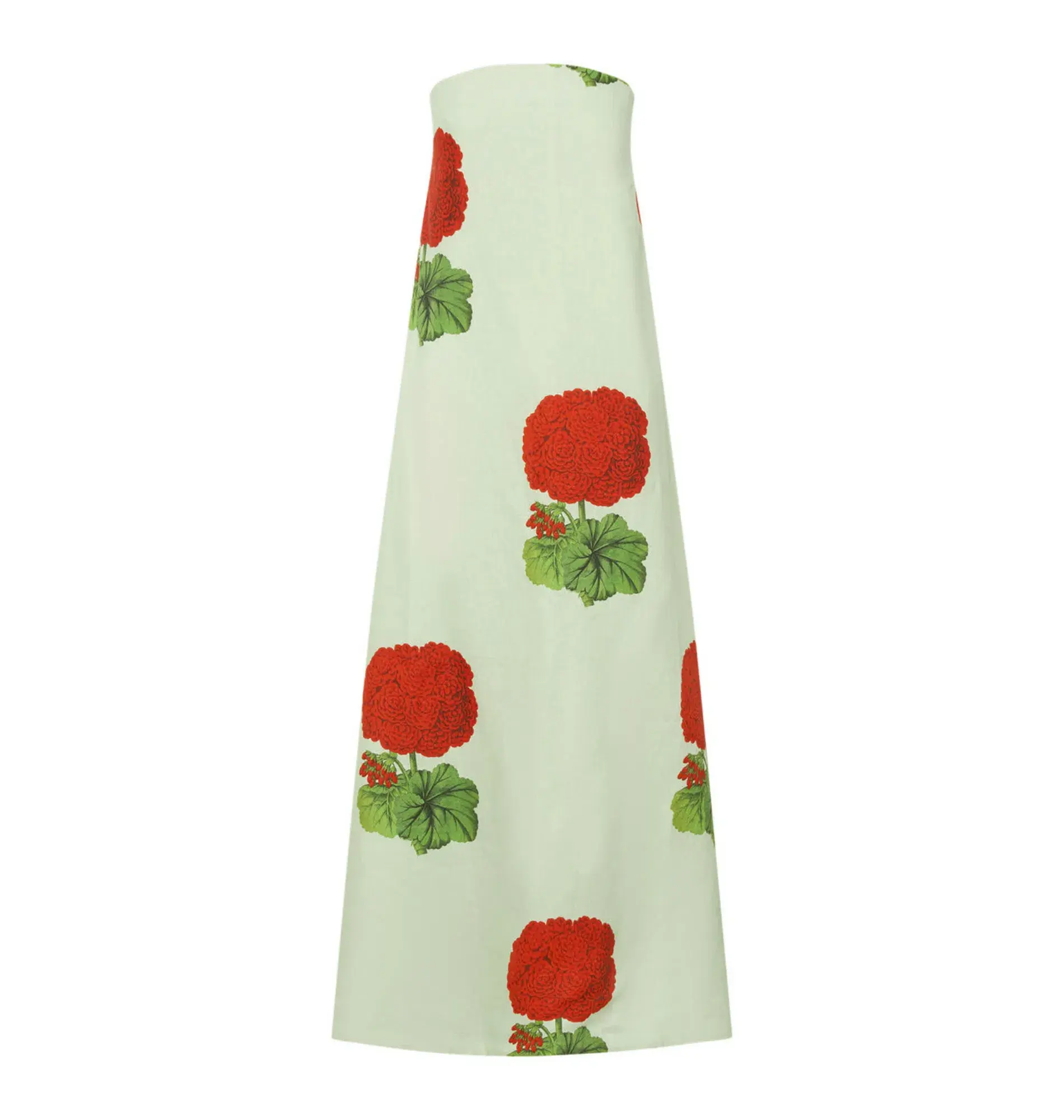 Oroton Posie Geranium Print Gown Sea Spray Size AU 12  - Image 4