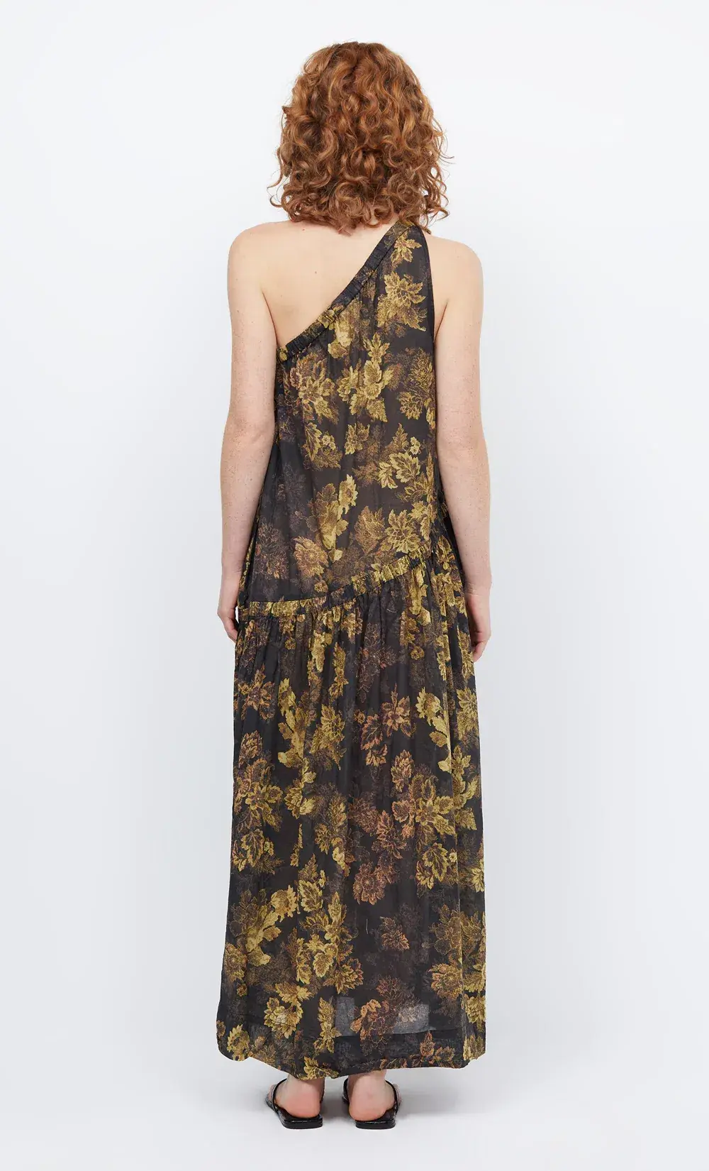 Bec & Bridge Palmer Asym Maxi Dress Jasper Floral Size 8 - Image 3