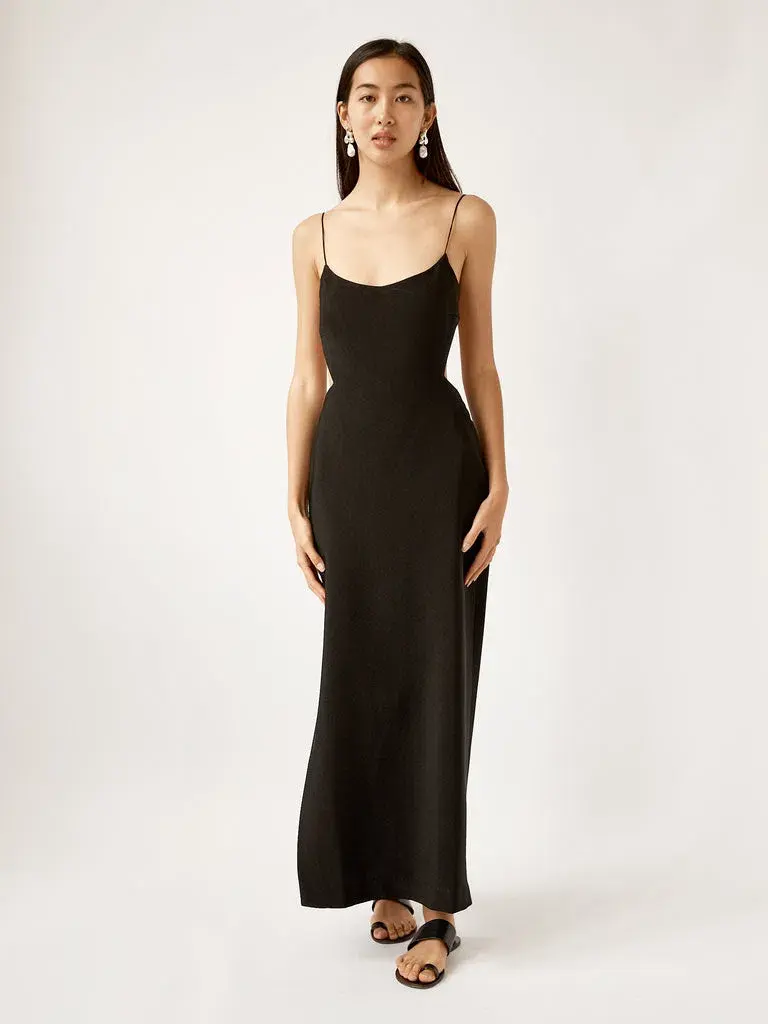 Christopher Esber Redux Backless Dress Black Size 12  for rent on The Volte - main image