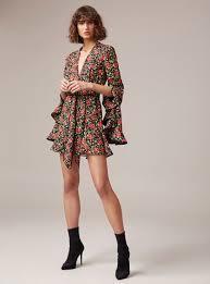 Outline Dress – Black Rose C/MEO Collective for rent on The Volte - main image