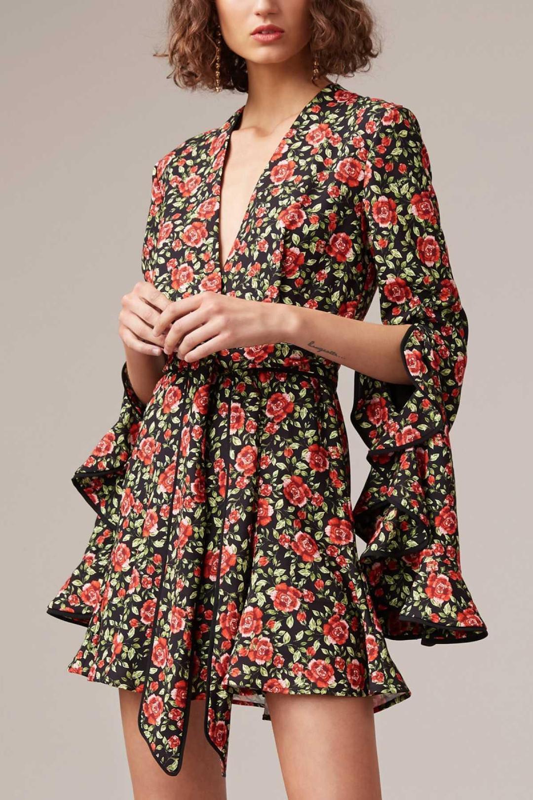 Outline Dress – Black Rose C/MEO Collective for rent on The Volte - main image