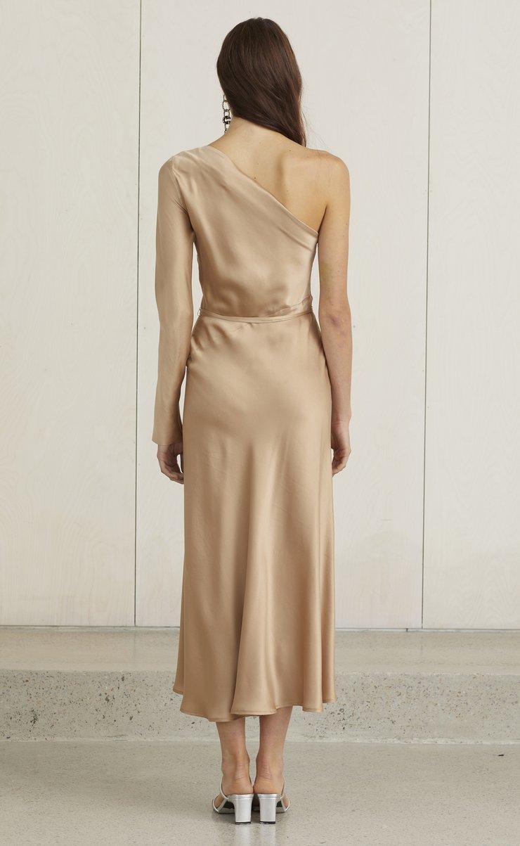 BEC + BRIDGE Classic One Shoulder Dress for rent on The Volte - main image