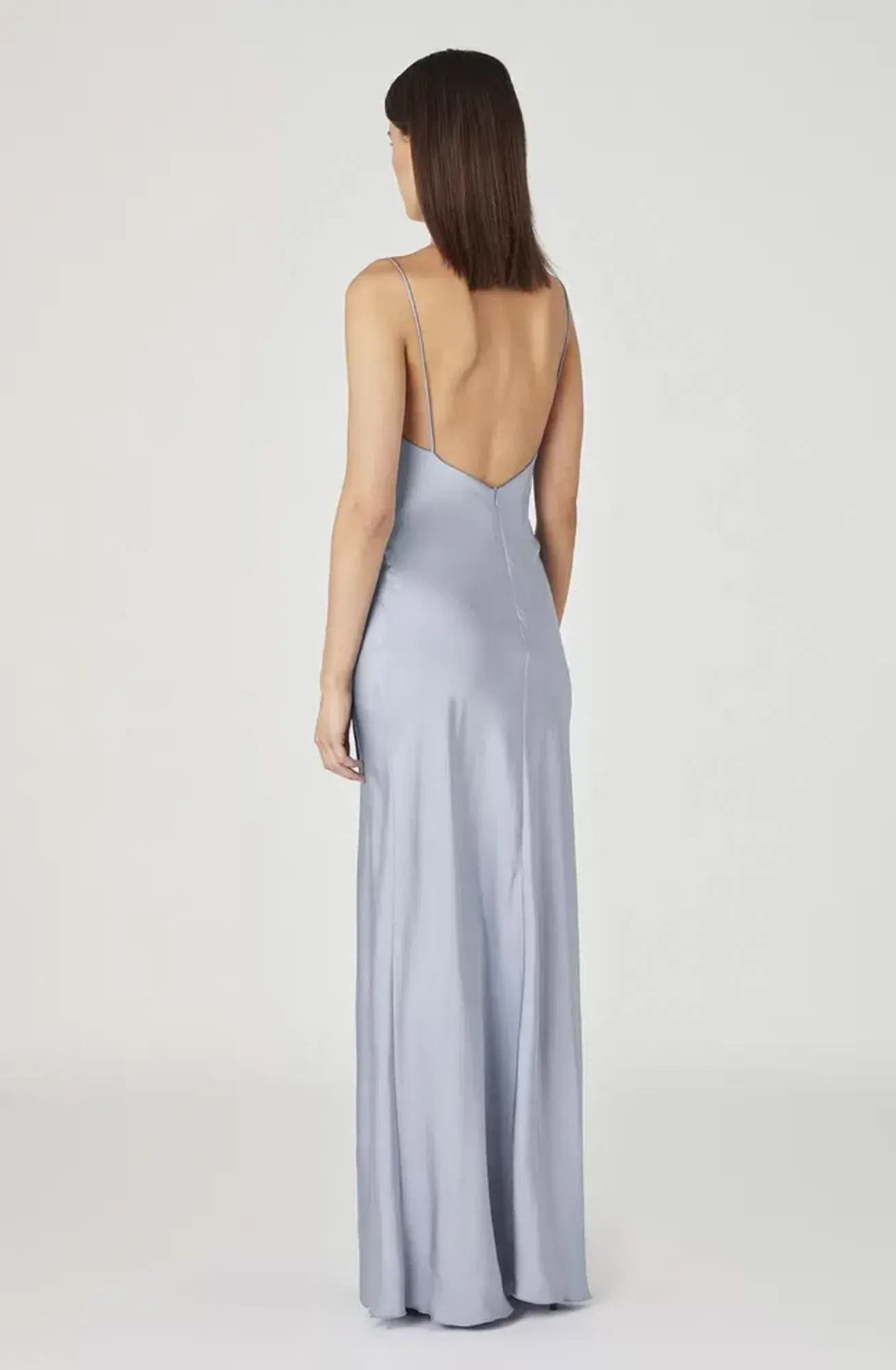 Camilla & Marc Monroe Slip Dress Lavender Grey Size 6 - Image 2