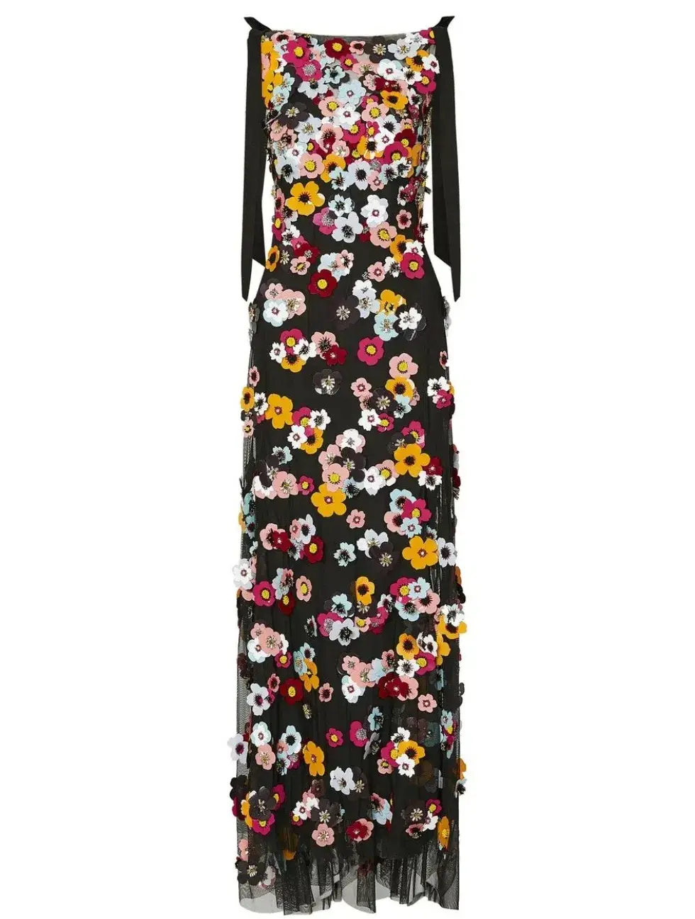 Rachel Gilbert Lolo Applique Floral Gown - Image 4