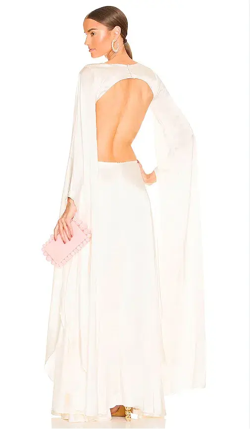 Cult Gaia Jasmin Dress White Size 8 - Image 3